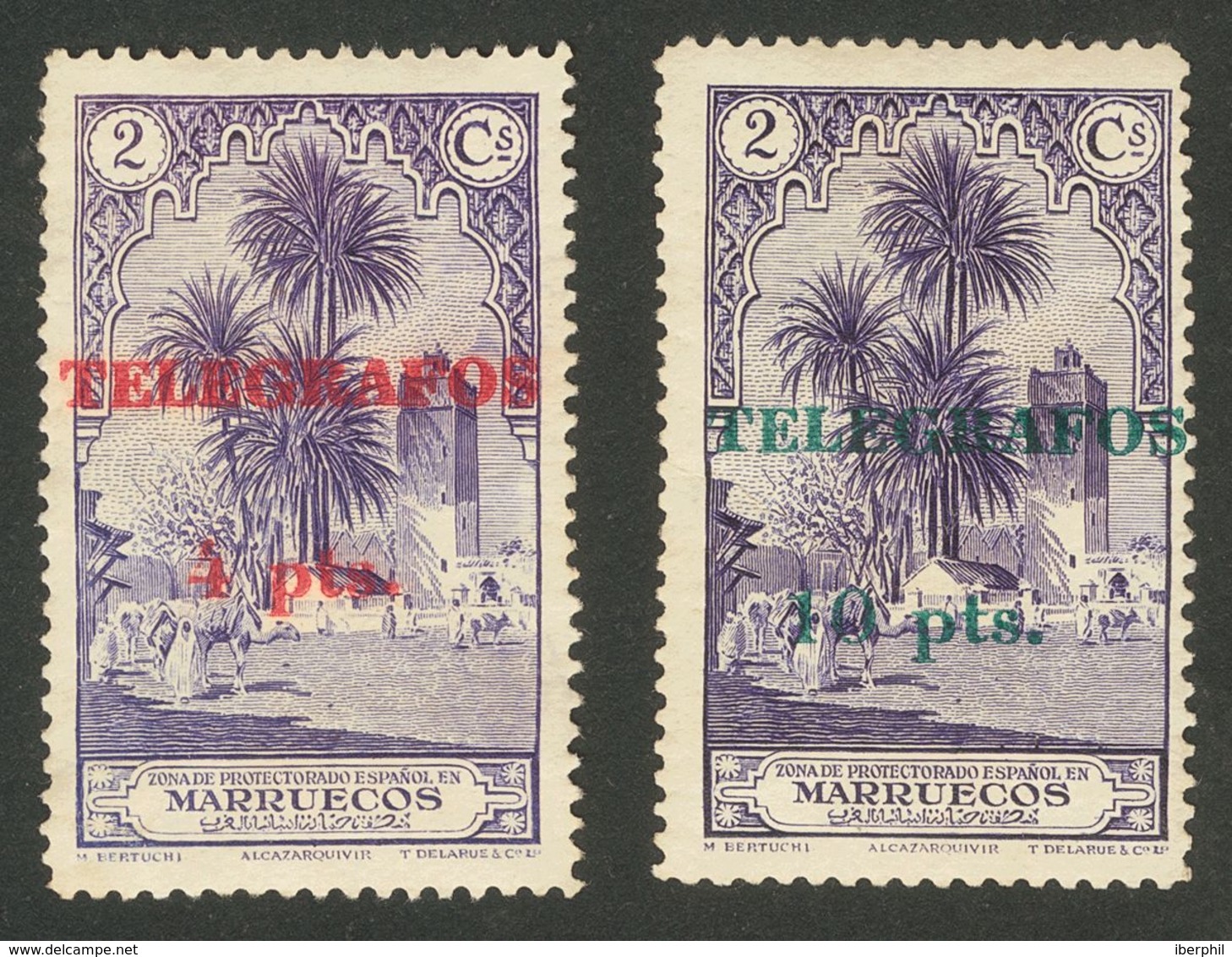 1231 * 35/41. 1936. Serie Completa. MAGNIFICA Y RARA. Cert. CEM. (Edifil 2018: 615€) - Spanish Morocco