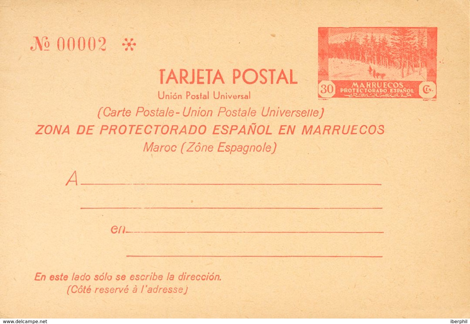 1237 (*) EP24. 1935. 30 Cts Rojo Sobre Tarjeta Entero Postal. MAGNIFICA. (Edifil 2018: 160€) - Other & Unclassified