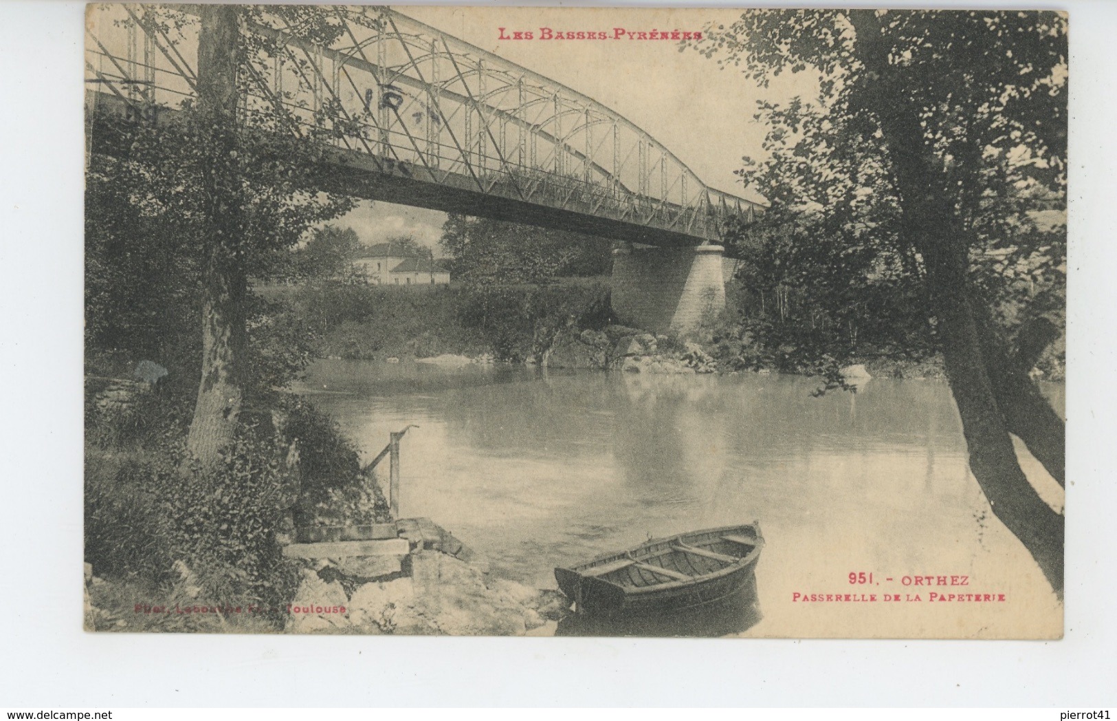 ORTHEZ - Passerelle De La Papeterie - Orthez