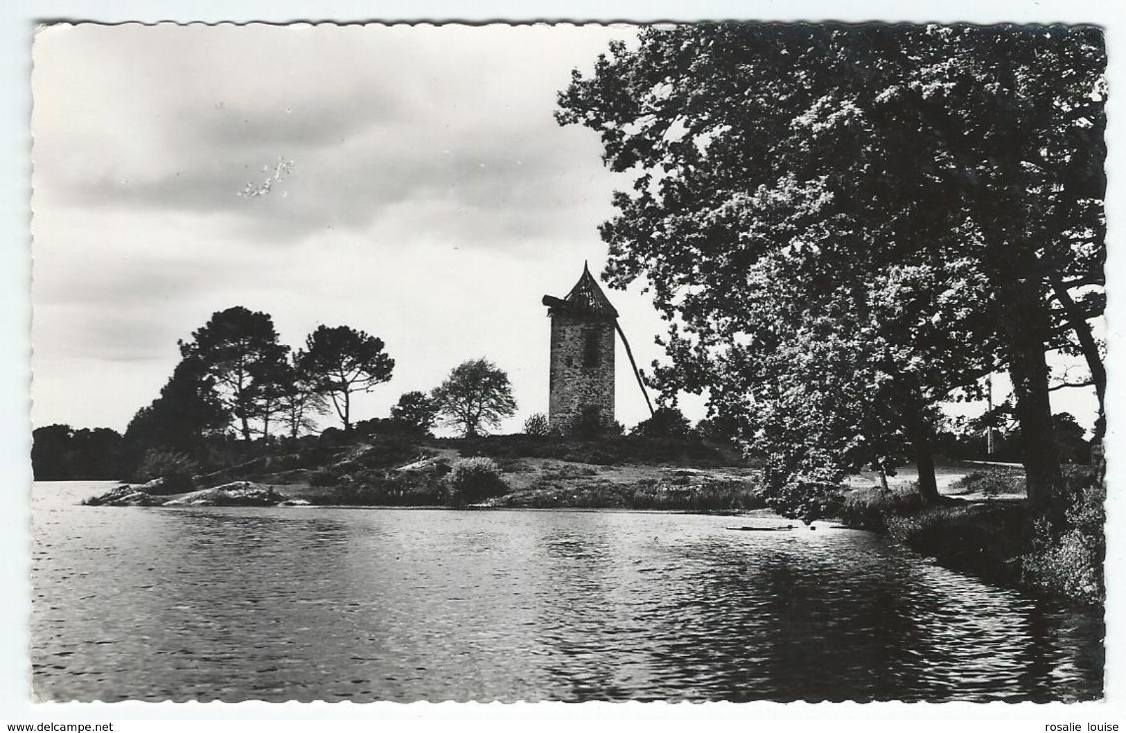 BREAL-sous-MONFORT (35) - Etang De La Roche  -   Cpsm - Autres & Non Classés