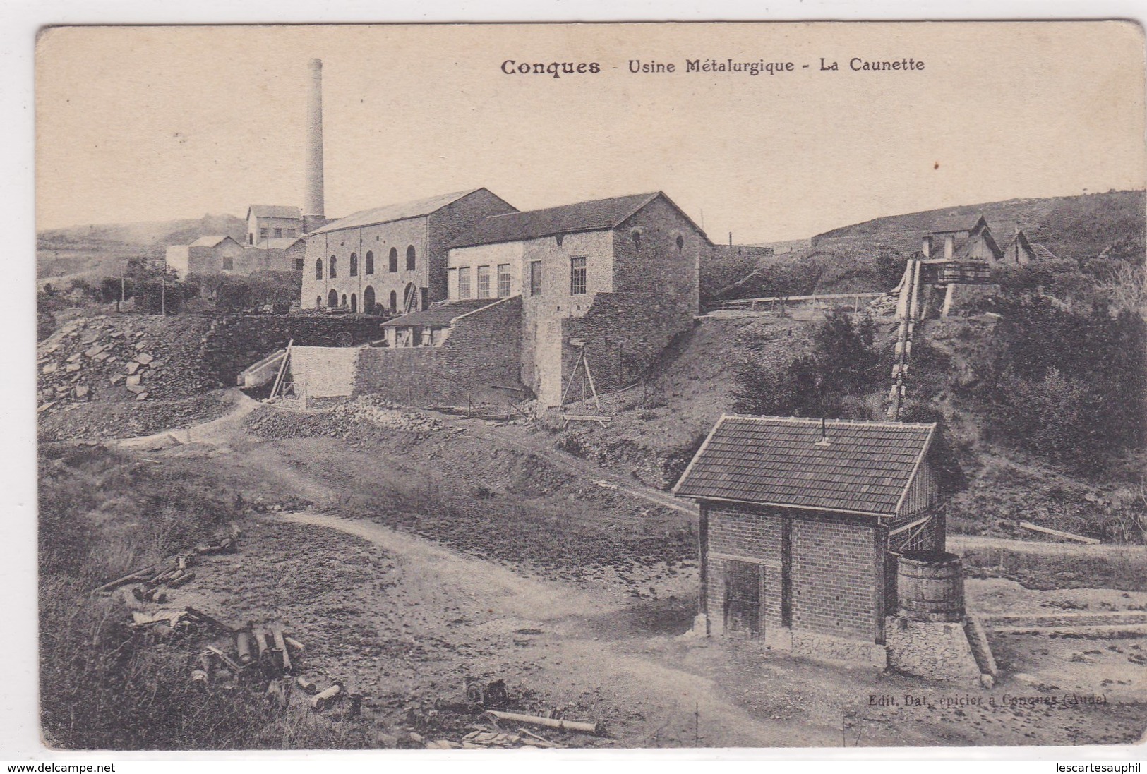 Conques Usine Metalurgique La Caumette - Conques Sur Orbiel