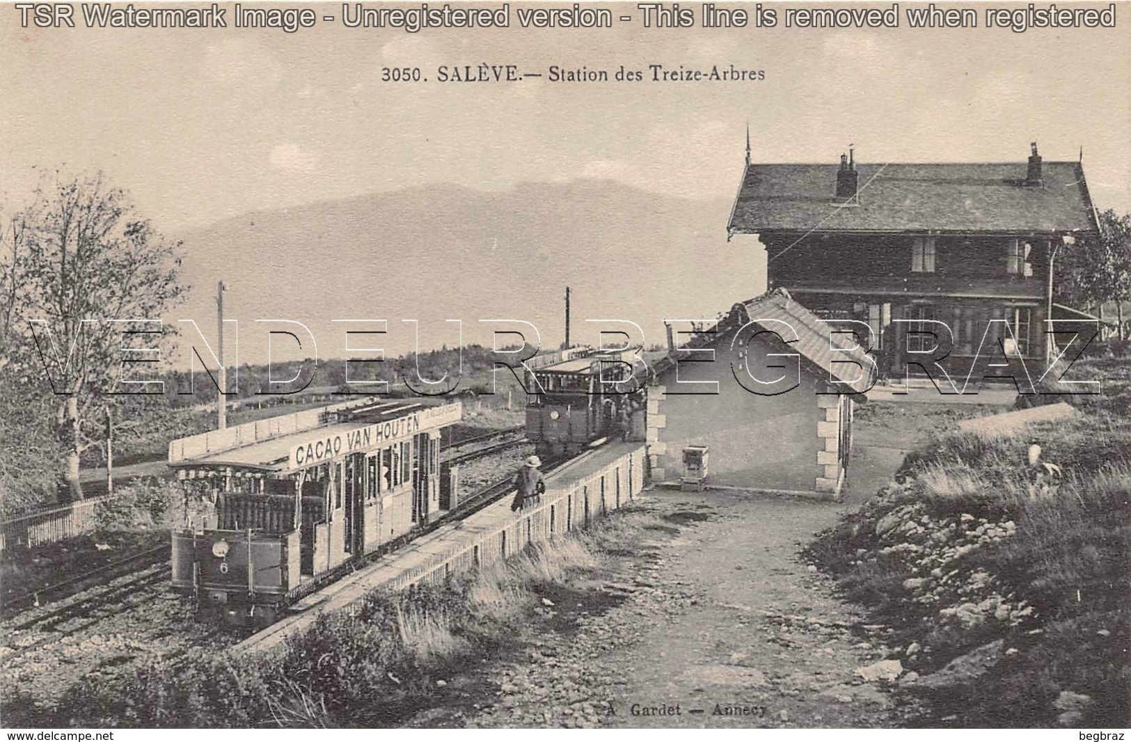 SALEVE      STATION DES 13 ARBRES  TRAMWAY - Autres & Non Classés