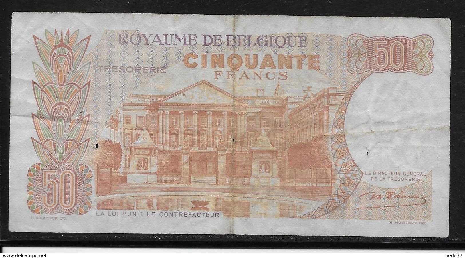 Belgique - 50 Francs - 16-5-1966 - Pick N°139 - TB - Autres & Non Classés