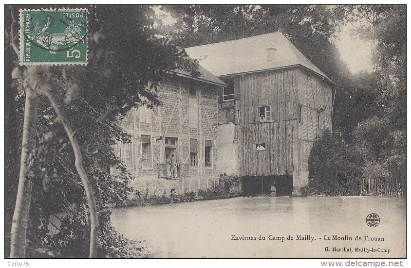 Architecture - Moulins à Eau - Moulin De Trouan - 1911 - Wassermühlen