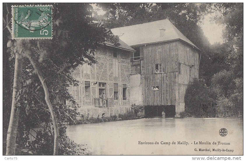 Architecture - Moulins à Eau - Moulin De Trouan - 1911 - Moulins à Eau