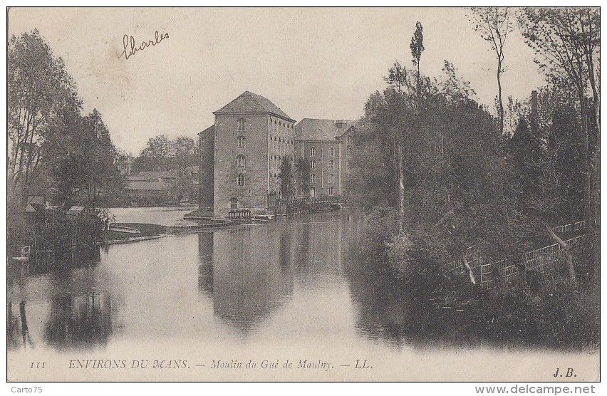 Architecture - Moulins à Eau - Moulin Du Gué De Maulny - Water Mills