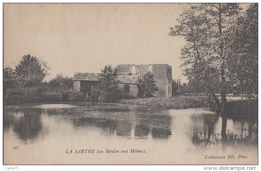 Architecture - Moulins à Eau - Moulin Aux Moines - Sarthe - Wassermühlen