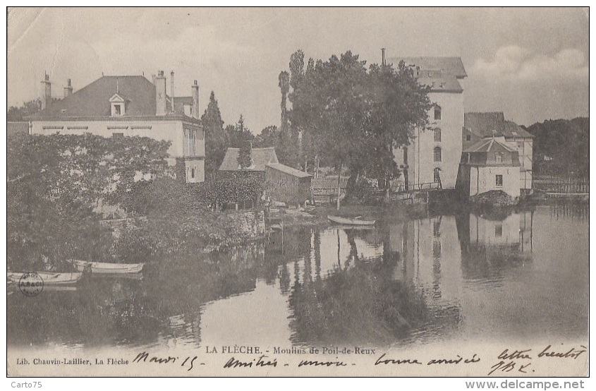 Architecture - Moulins à Eau - Moulins De Poil De Reux - Wassermühlen