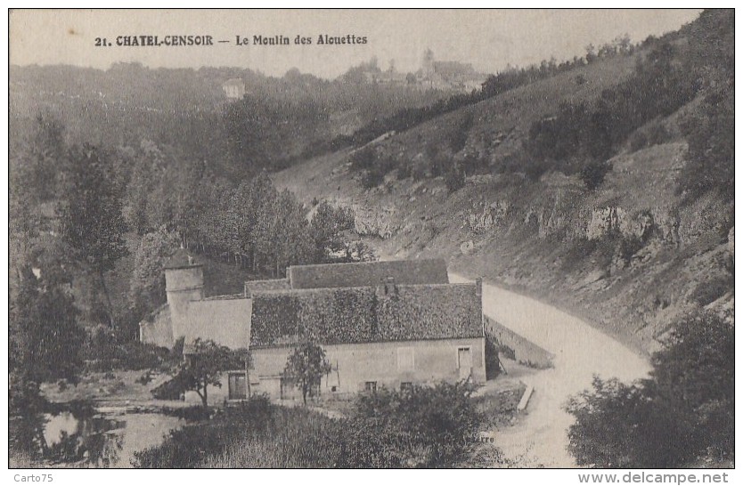 Architecture - Moulins à Eau - Moulin Des Alouettes - Chatel Censoir - Wassermühlen