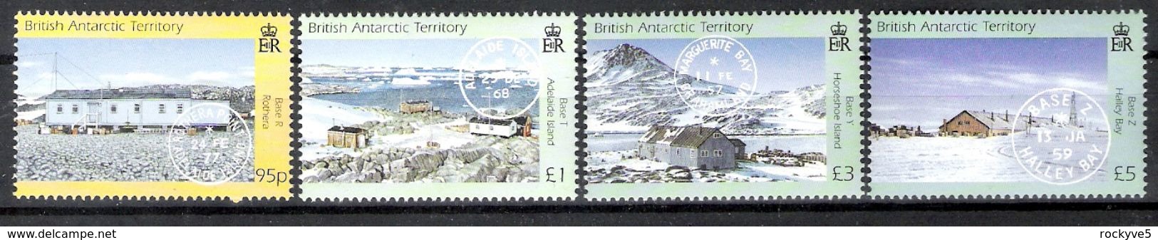 British Antarctic Territory 2003 Research Bases And Postmarks Definitives MNH CV £46 (2 Scans) - Other & Unclassified