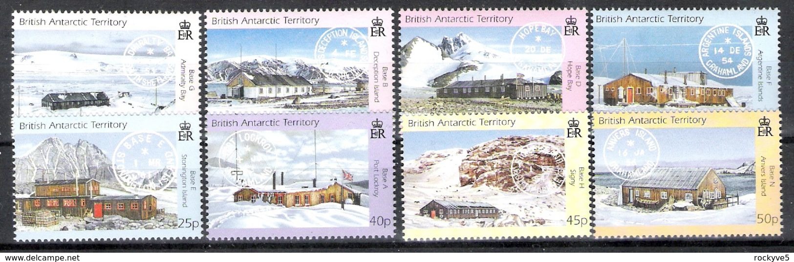 British Antarctic Territory 2003 Research Bases And Postmarks Definitives MNH CV £46 (2 Scans) - Other & Unclassified