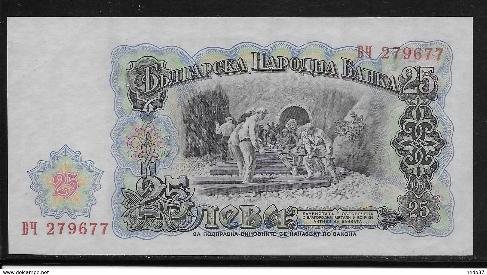 Bulgarie - 25 Leva  - Pick N°84 - Neuf - Bulgarie