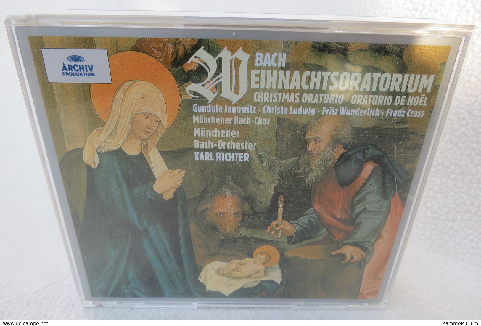 3 CDs "Bach Weihnachtsoratorium" Münchener Bach-Chor Und Bach-Orchester Karl Richter - Klassik