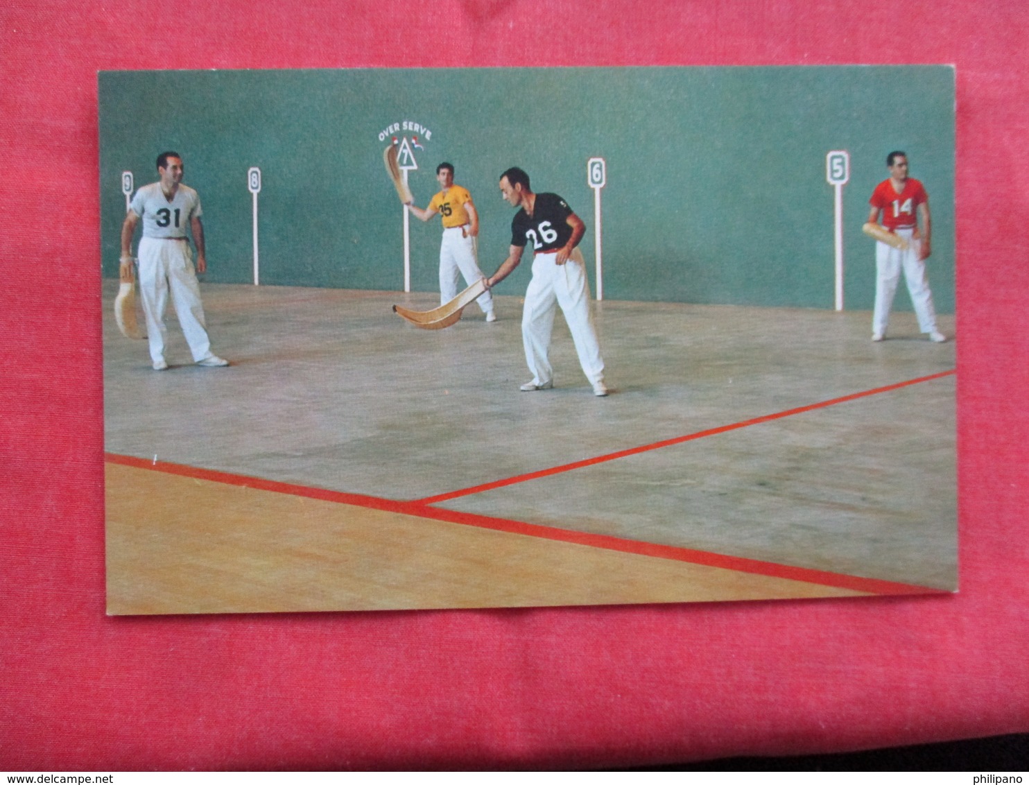 Jai-Alai Players Daytona Beach  HI-LI  Fronton Fl.-ref 2905 - Other & Unclassified