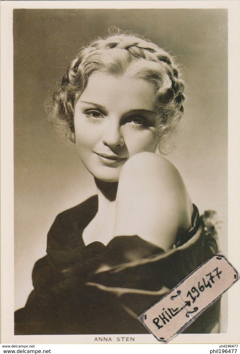 Anna Sten - Cpm / Portrait. - Attori