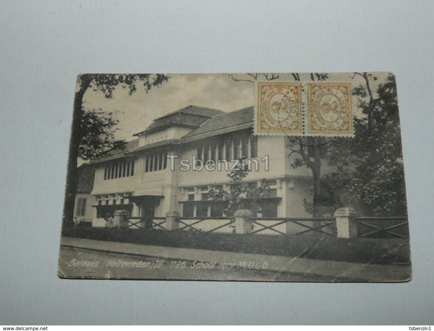 Batavia (Welterreden) IV. 1186 School Voor M.U.L.O. Indonesia - Indonesia