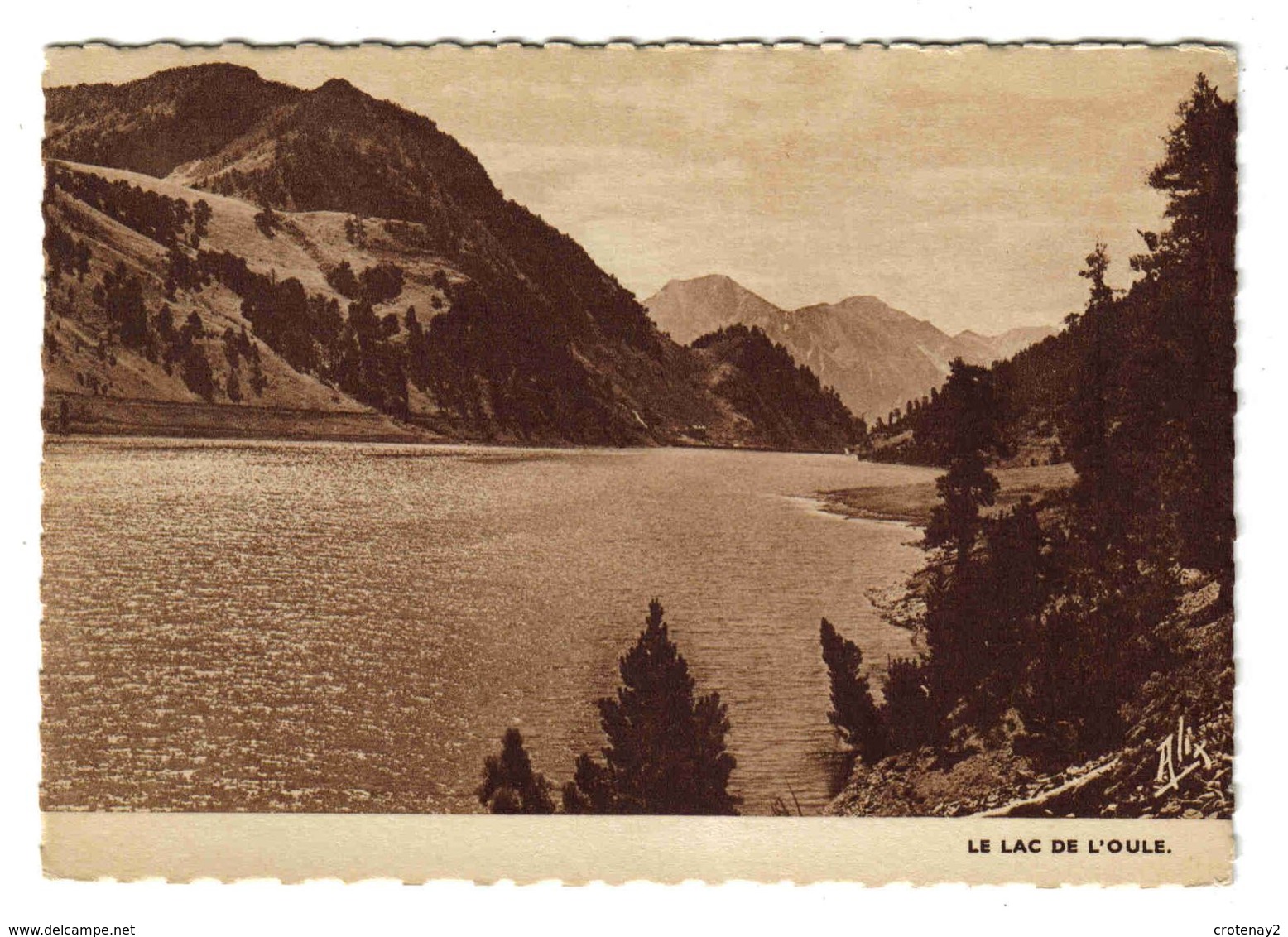 65 Les Pyrénées N°223 Lac De L'OULE Vers St Lary Soulan Arreau Vallée D'Aure à Vallée De Barèges édit Alix - Lannemezan