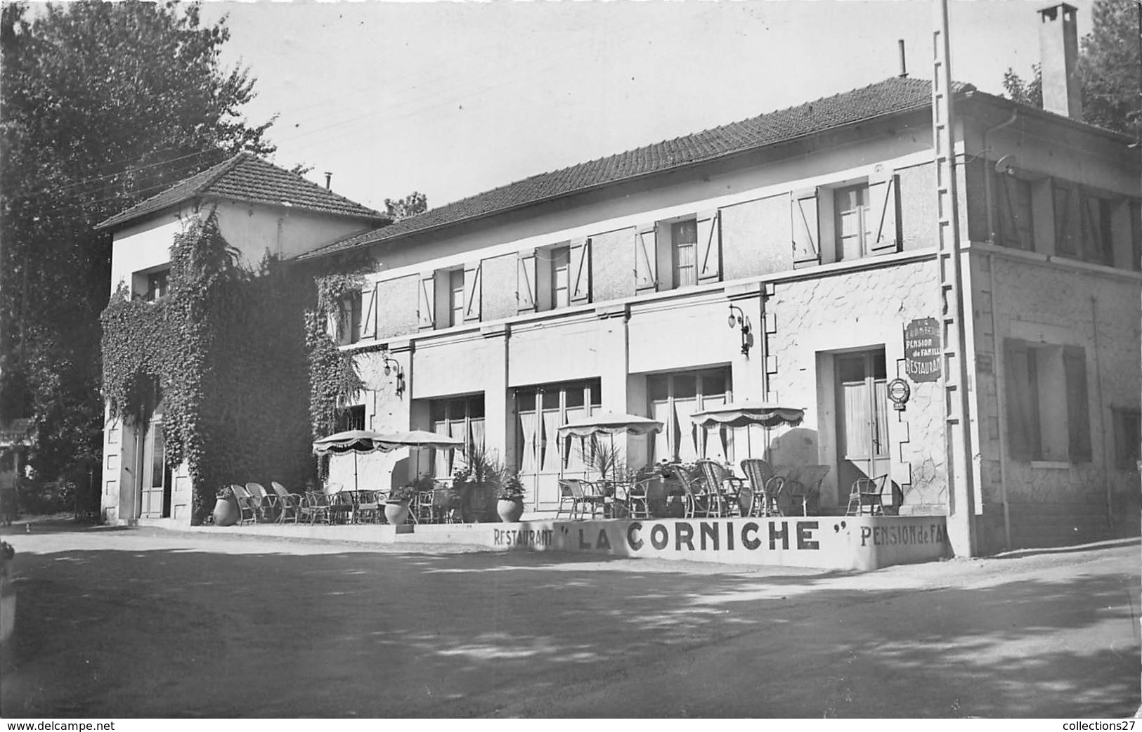 17-SAINT-MAPLAIS-SUR-MER- HÔTEL PENSION- LA CORNICHE - Saint-Palais-sur-Mer