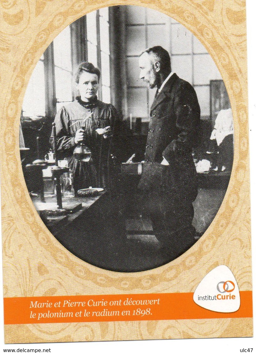 -  Prix Nobel. - Marie Et Pierre CURIE  - Marie CURIE Et Ses Deux Filles - 2 Cartes - - Nobel Prize Laureates