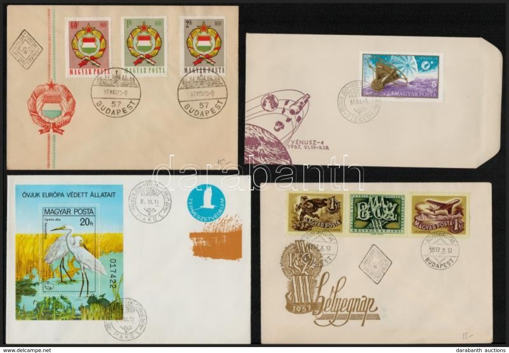 80 Db Magyar FDC - Other & Unclassified