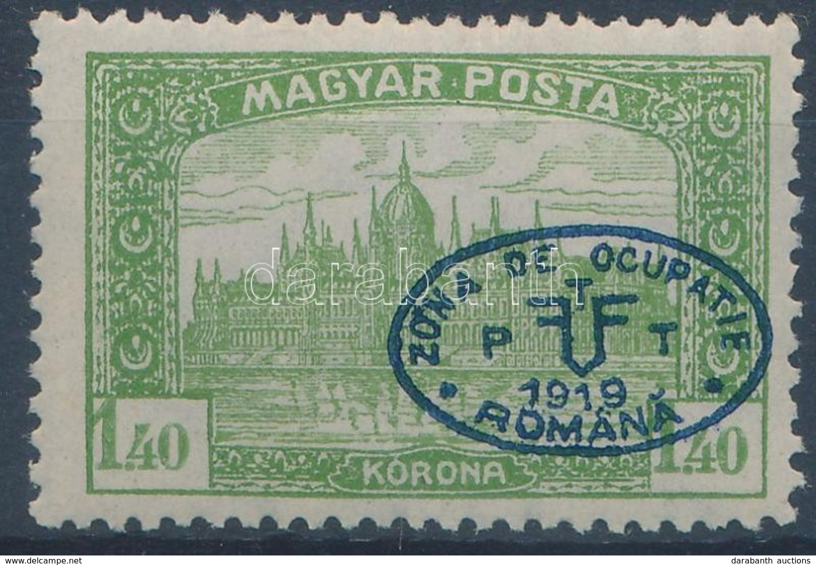 ** Debrecen I. 1919 Magyar Posta 1,40K Garancia Nélkül (**50.000) - Sonstige & Ohne Zuordnung