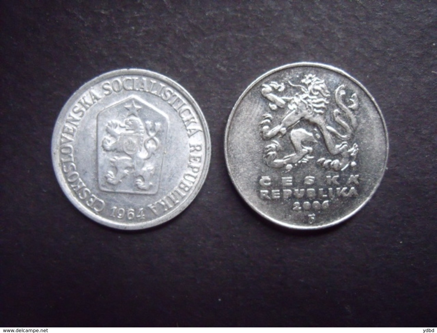 TCHECOSLOVAQUIE  = 6 PIECES DE  MONNAIES - Czechoslovakia