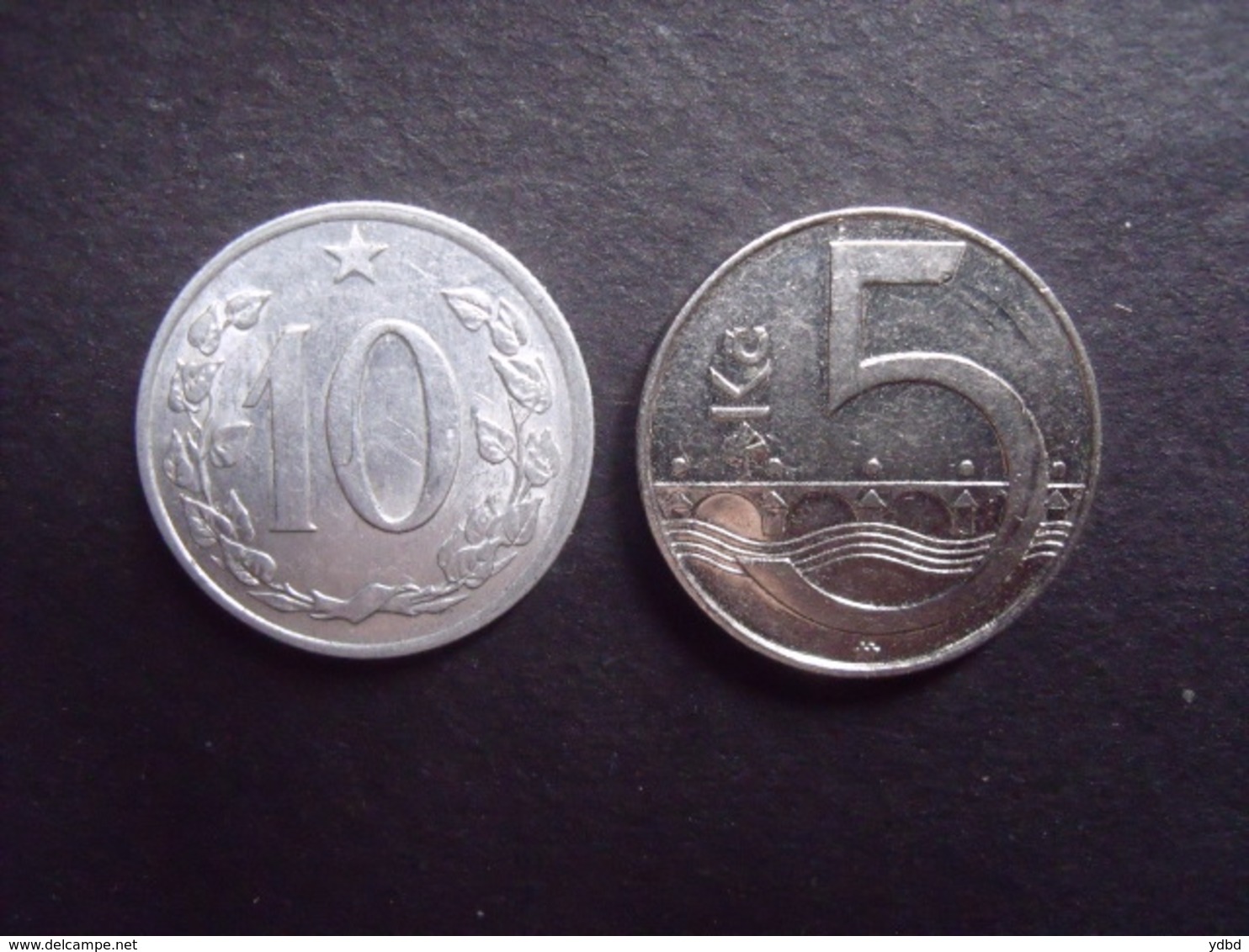 TCHECOSLOVAQUIE  = 6 PIECES DE  MONNAIES - Czechoslovakia