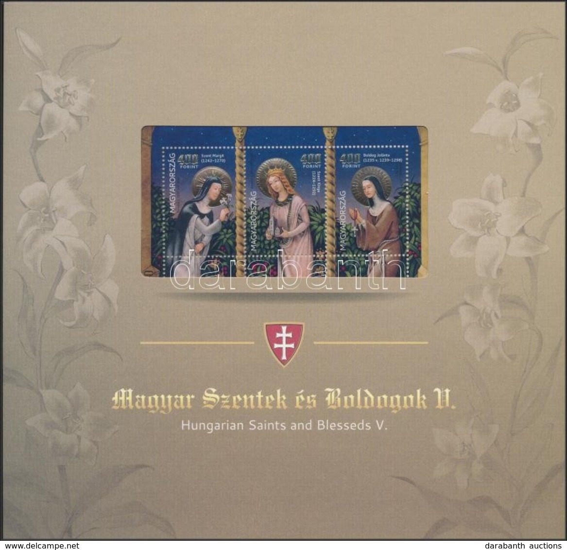 ** 2017 Magyar Szentek és Boldogok V. Bélyegszett Benne Alap-, Speciális és Feketenyomat Változatok. Példányszám 3.000 / - Sonstige & Ohne Zuordnung