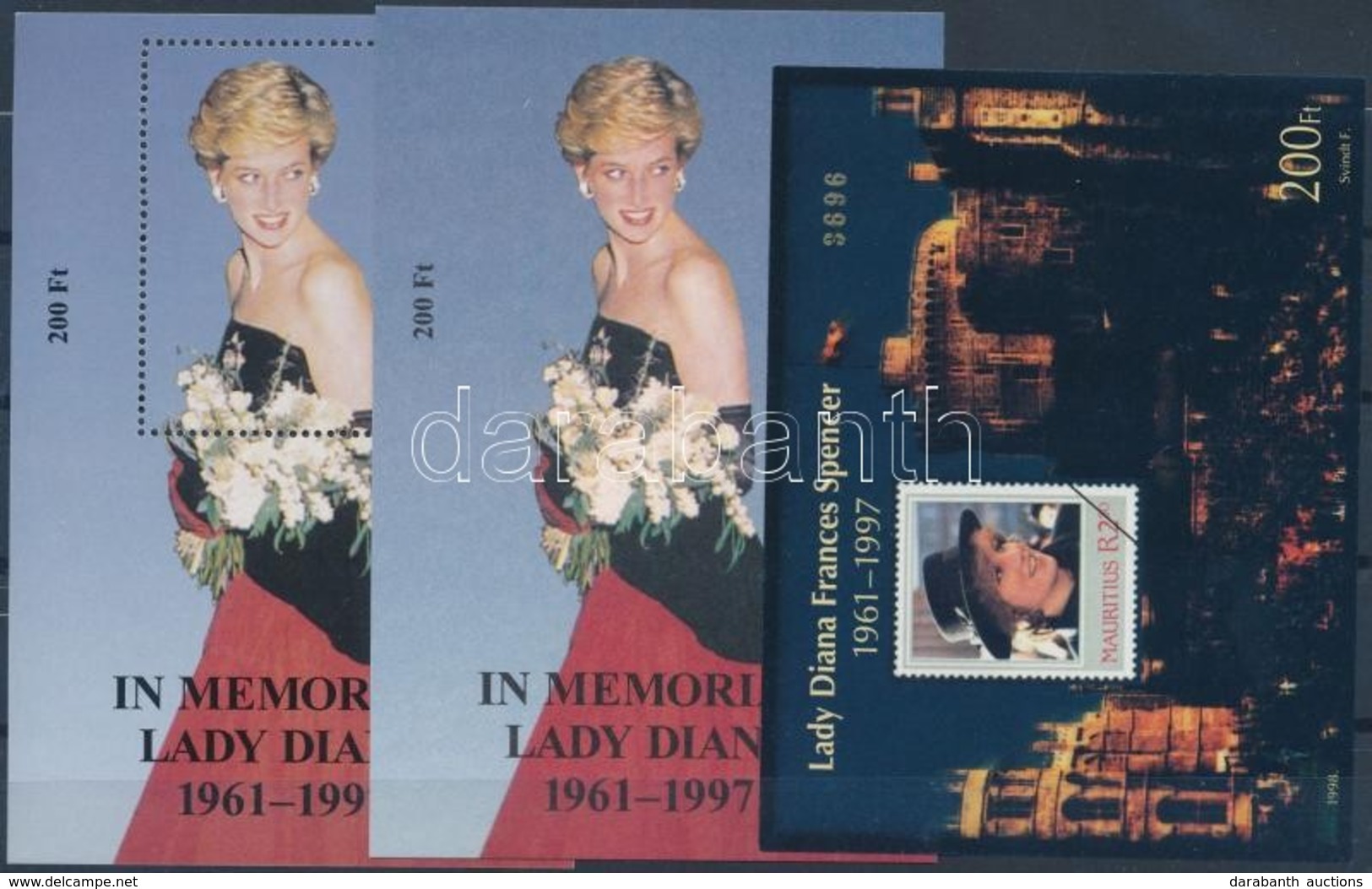 ** 1997/12, 18 Diana Emlékívek (10.500) - Sonstige & Ohne Zuordnung