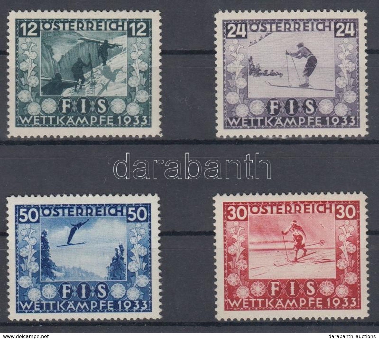 ** 1933 FIS Sor Mi 551-554 - Andere & Zonder Classificatie