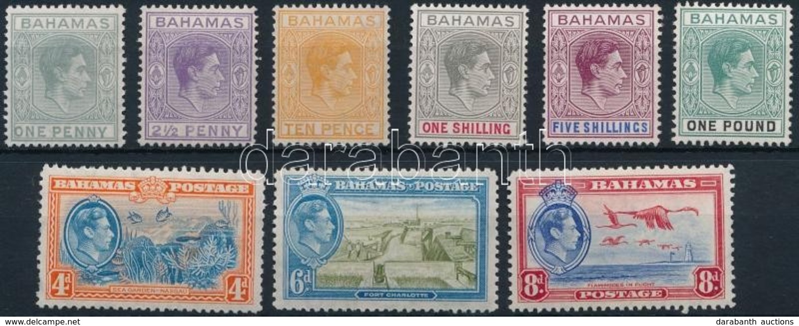 ** 1938/1948 Forgalmi 9 érték Mi 105, 110, 113-119 - Andere & Zonder Classificatie