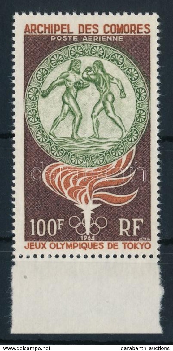 ** 1964 Nyári Olimpia ívszéli Bélyeg Mi 65 - Sonstige & Ohne Zuordnung