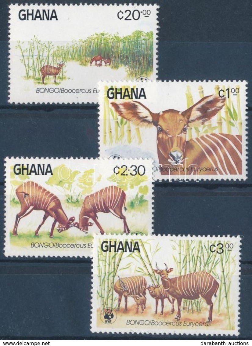 ** 1984 WWF: Bongo Sor Mi 1060-1063 - Andere & Zonder Classificatie