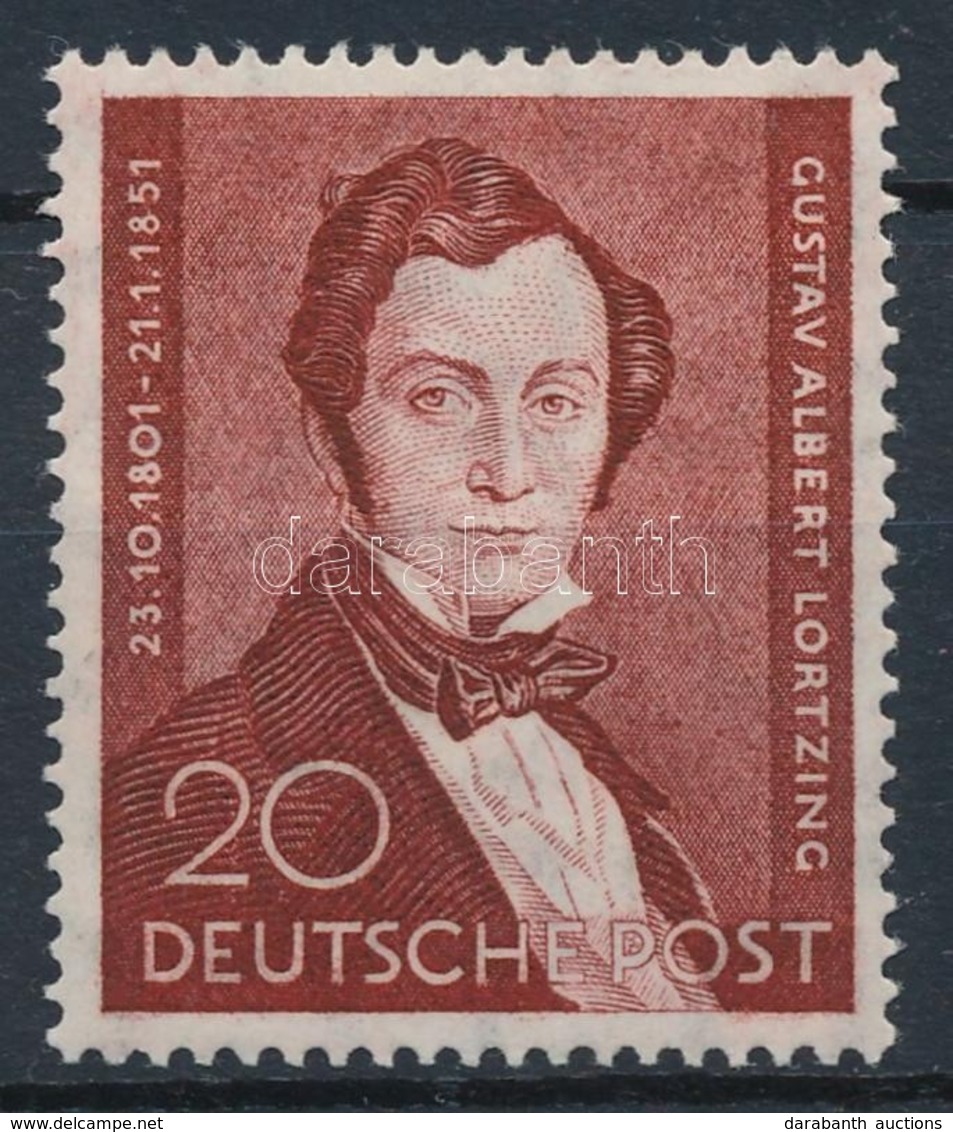 ** 1951 Albert Lortzing Mi 74 (Mi EUR 60,-) - Andere & Zonder Classificatie