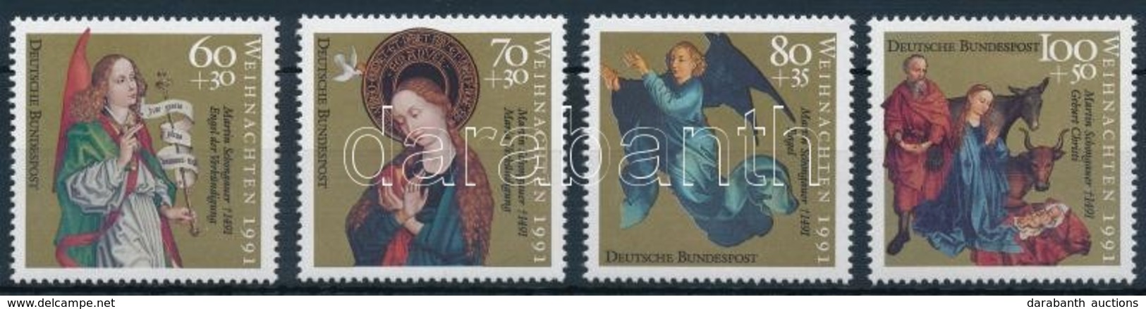 ** 1991 Karácsony Sor Mi 1578-1581 - Sonstige & Ohne Zuordnung