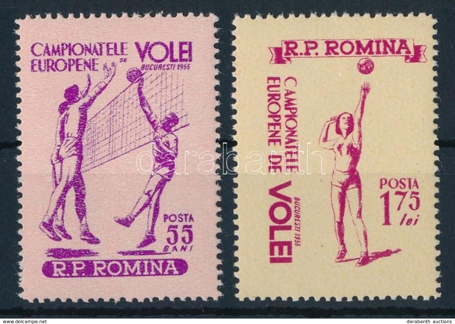 ** 1956 Sport, Kézilabda Sor Mi 1517-1518 - Sonstige & Ohne Zuordnung