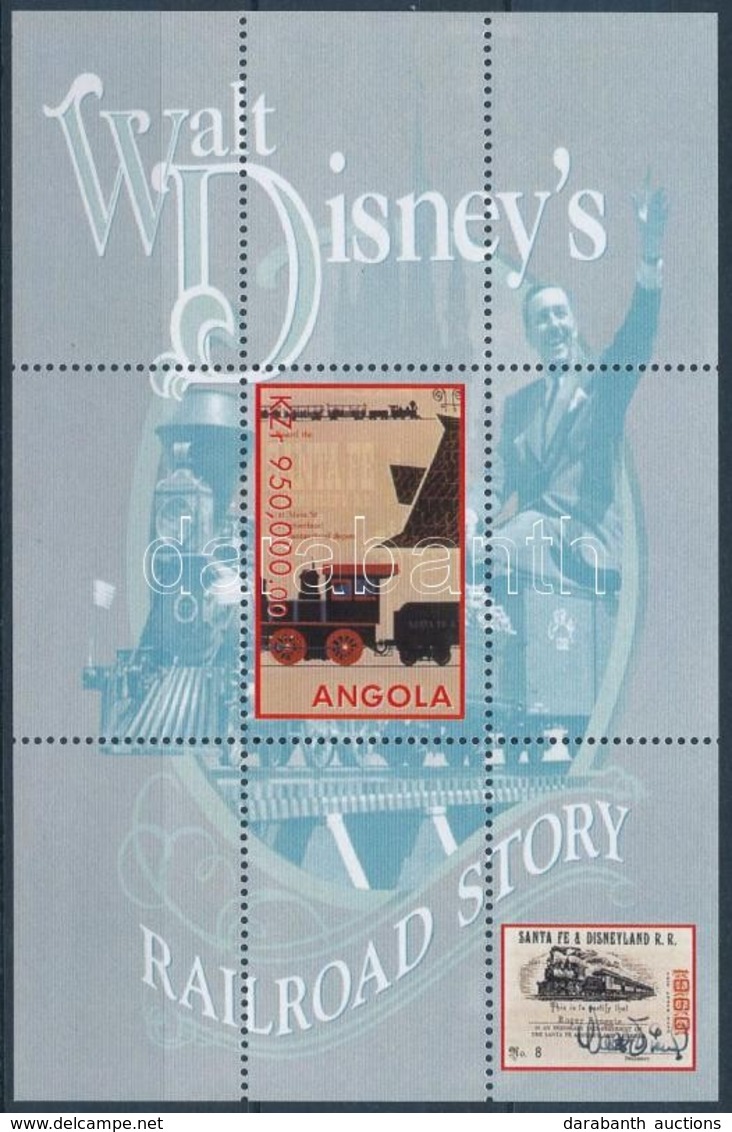 ** Angola Walt Disney Blokk - Andere & Zonder Classificatie