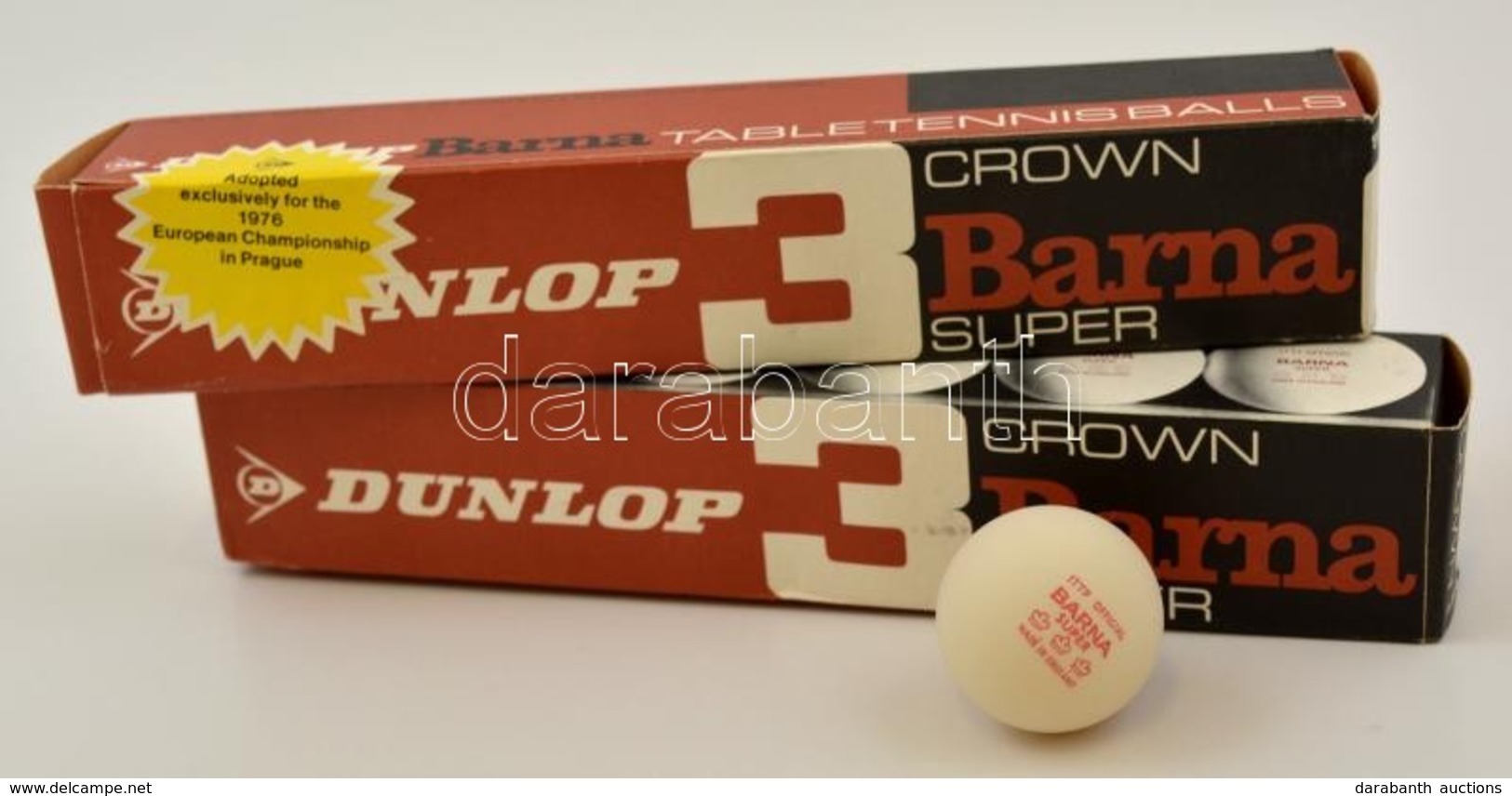 2 Csomag (10 Db) Dunlop Márkájú Retro (1976) Pingpong Labdák - Andere & Zonder Classificatie