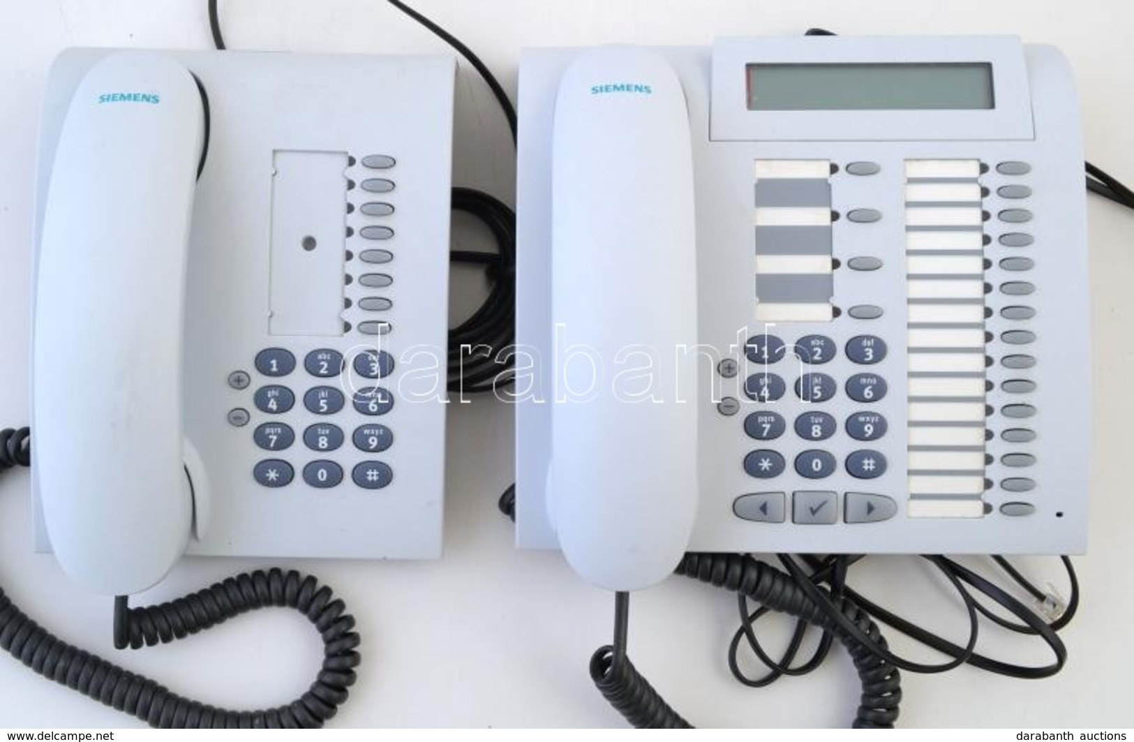 2 Db Siemens Telefon, Egyik Több Funkciós, 17×22 Cm, 19×24 Cm - Sonstige & Ohne Zuordnung