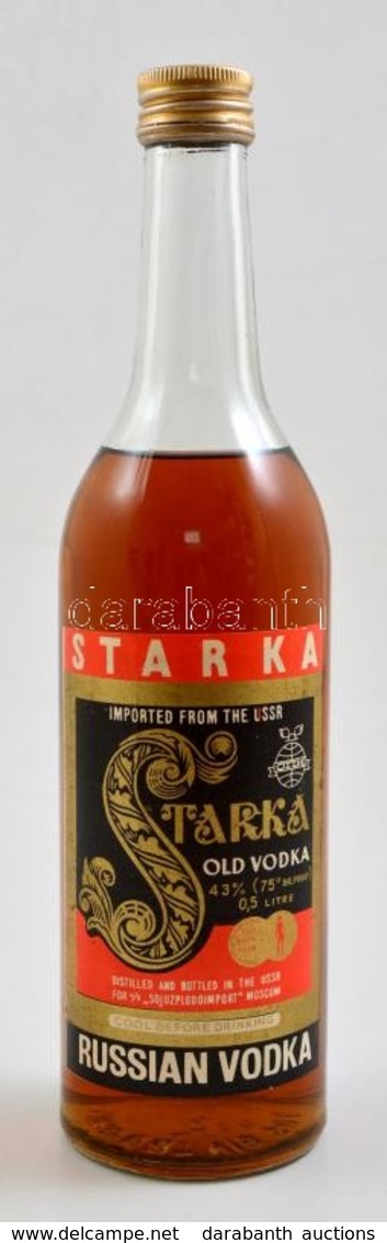 Cca 1970 Starka Vodka, 0,5 L - Sonstige & Ohne Zuordnung