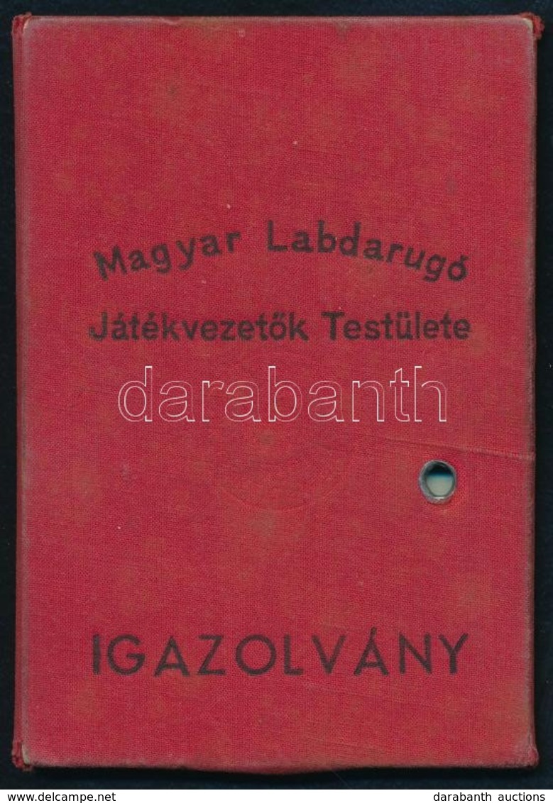 1939 Bp., Magyar Labdarúgók Szövetsége által Kiadott Fényképes Igazolvány Paulini Dániel Részére - Ohne Zuordnung