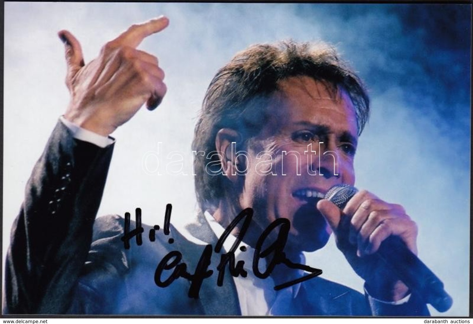 Cliff Richard Dedikált Fotó / Autograph Signed Photo 10x15 Cm - Andere & Zonder Classificatie
