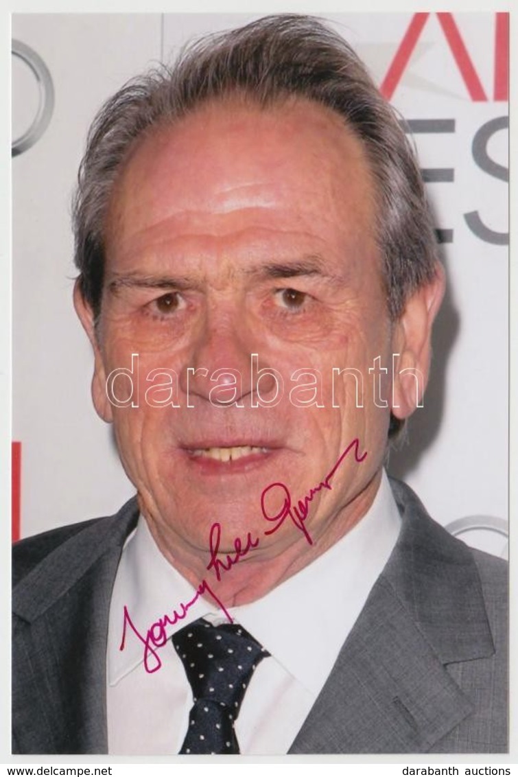 Tommy Lee Jones Színész Dedikált Fotó / Autograph Signature 10x15 Cm - Sonstige & Ohne Zuordnung