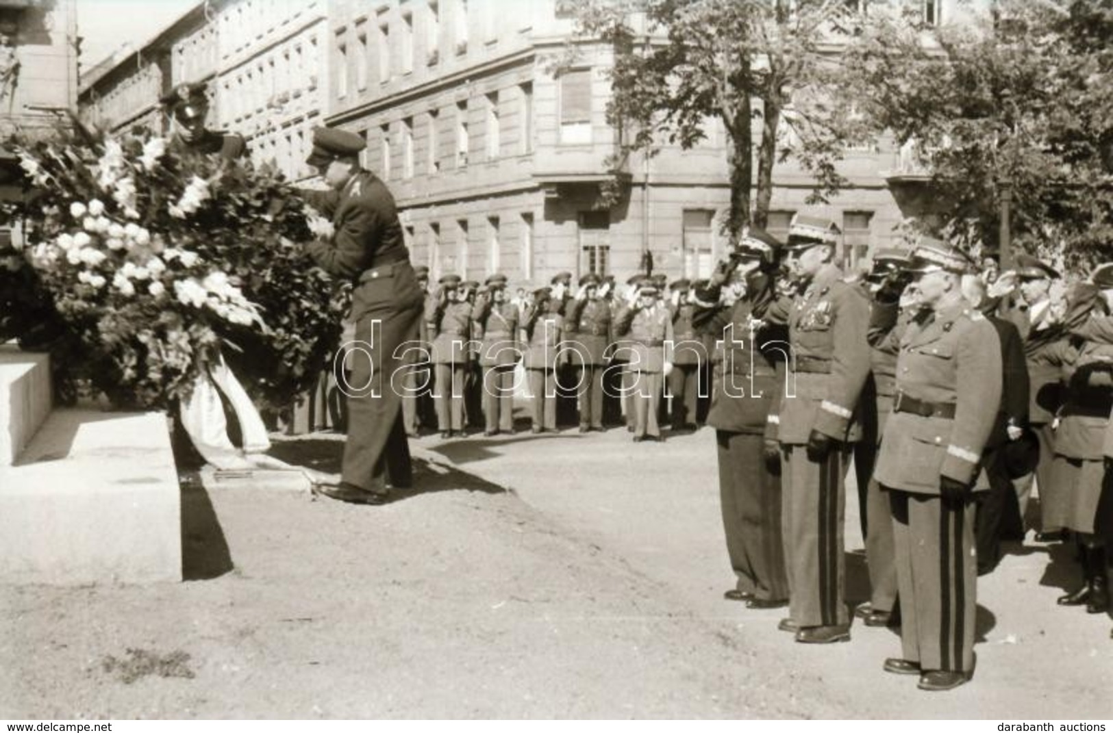 1948 Budapest, Katonai Sportünnepség, 37 Db Szabadon Felhasználható Vintage Negatív Kotnyek Antal (1921-1990) Budapesti  - Andere & Zonder Classificatie