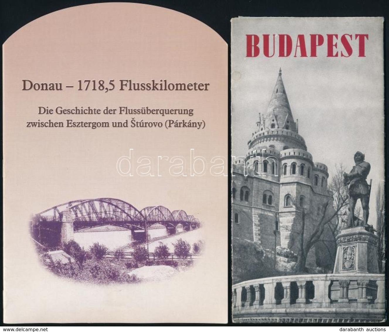 Cca 1950 Budapest Képes Ismertet? Füzet Turistáknak + 200 Párkányi Híd Megnyitása Alkalmából Kiadott Füzet - Ohne Zuordnung