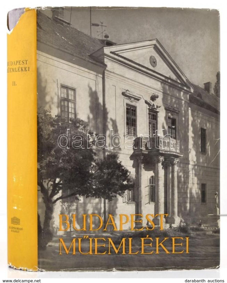 Horler Miklós: Budapest M?emlékei II. Magyarország M?emléki Topográfiája. Bp., 1962, Akadémiai Kiadó. Kiadói Egészvászon - Ohne Zuordnung