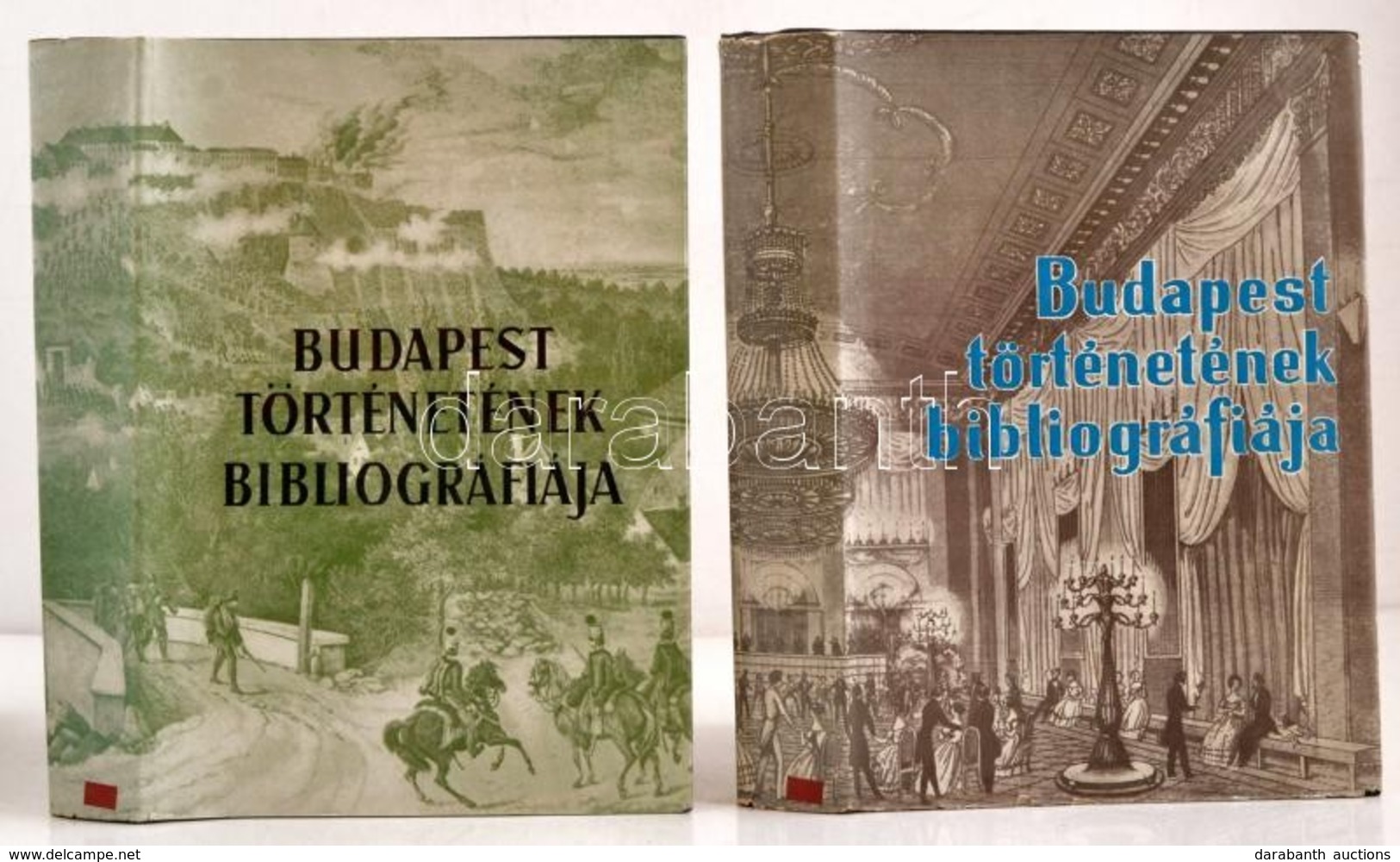 Budapest Történetének Bibliográfiája II-V. Kötet. Bp., 1963-66. FSZEK. Kiadói Papír Véd?borítóval, Minden Kötet Jó állap - Ohne Zuordnung