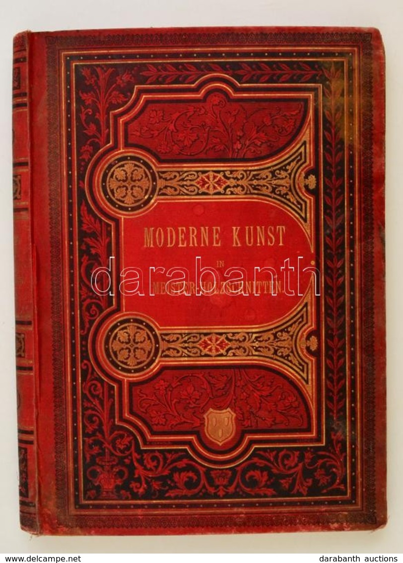 Moderne Kunst In Mesiter-Holzschnitten. 11. évf., 1896. M?vészeti Folyóirat Lapszámai Egybekötve, Helyenként Foltos Lapo - Ohne Zuordnung