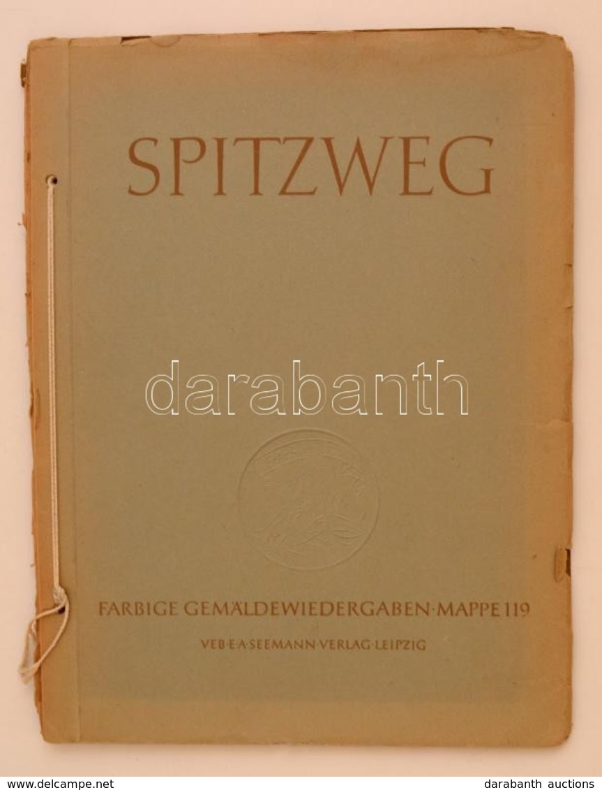 Carl Spitzweg 1808-1885. Zehn Fabrige Gemäldewiedergaben. Mit Einer Einführung Von Johannes Schöbel. Leipzig, é.n., Seem - Zonder Classificatie