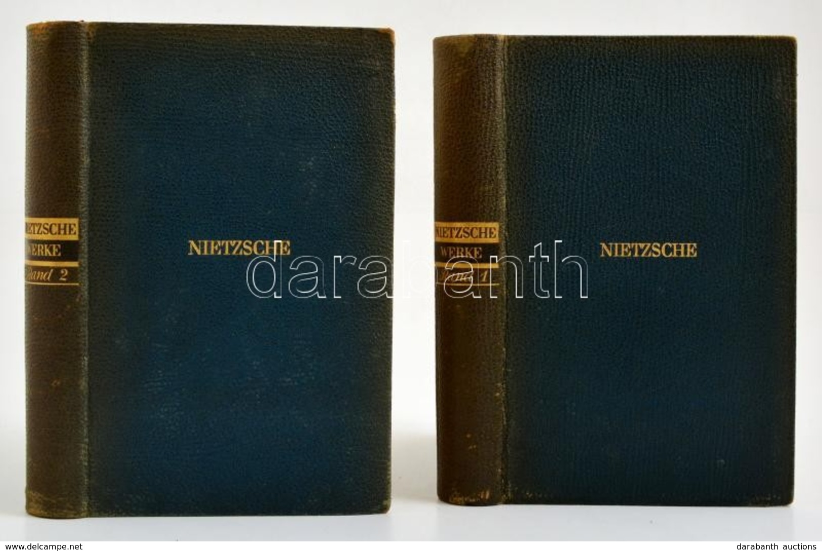 Friedrich Nietzsche Werke 1-2. Ausgewählt Und Eingeleitet Von August Messer. Leipzig,é.n.,Alfred Kröner. Német Nyelven.  - Zonder Classificatie